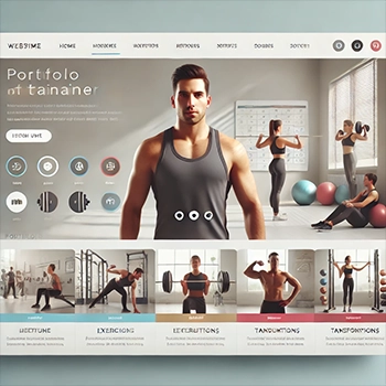 Portfolio trenera fitness