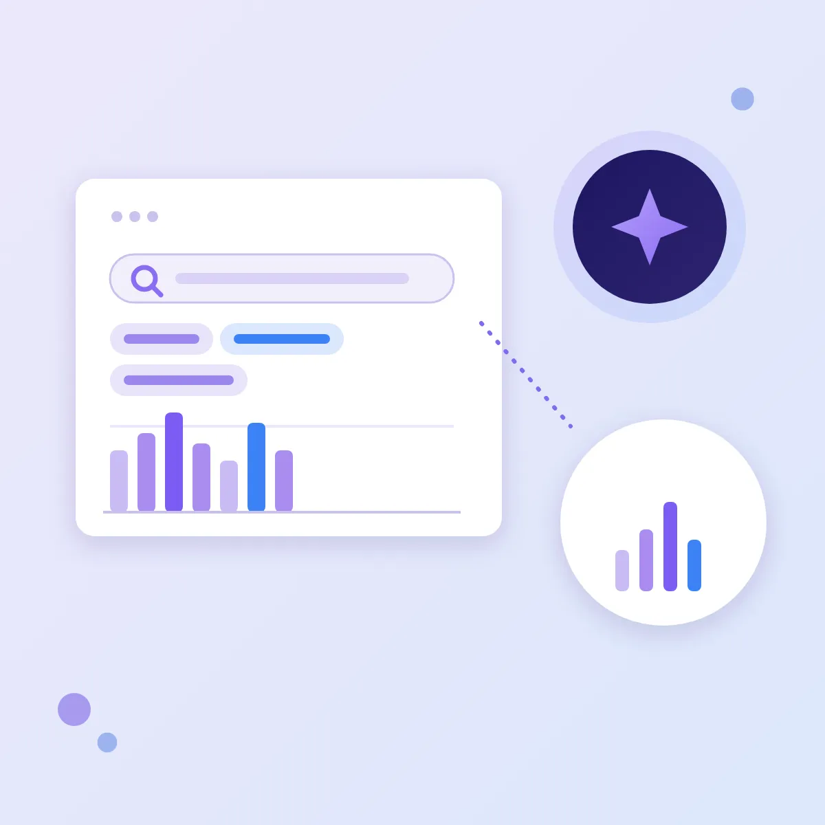 Illustration: AI-powered keyword research